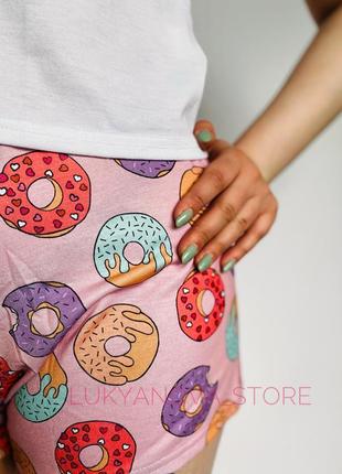 Пижама с пончиками2 фото