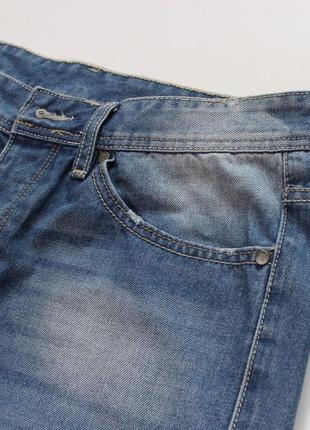 Чіткі джинсові шорти з висвітленнями і потертостями від clockhouse3 фото