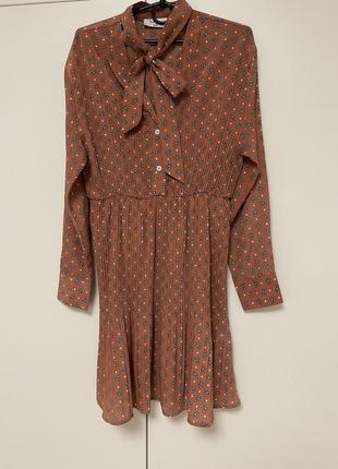 Платье с цветами