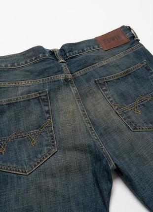 Edwin ed-80 slim tapered blue denim jeans7 фото