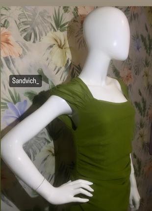 Зеленое вечернее платье от sandwich_
