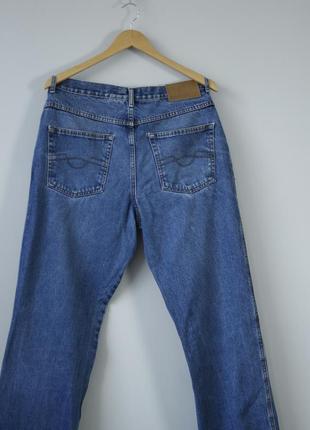 🌪️ drifter vintage 🌪️ 100% бавовна cotton джинси чоловічі сині скейт skate carhartt dickies  levis з потертостями distressed 36 xl оверсайз4 фото