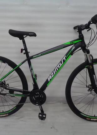 Велосипед найнер azimut aqua 29" d рама 19 черно-зеленый