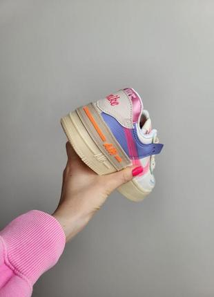 Кроссовки nike air force shadow pink4 фото