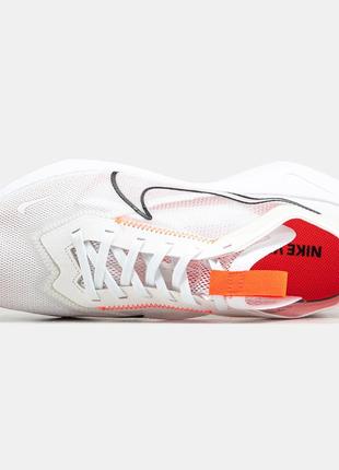 Жіночі кросівки текстильні легкі літні nike vista lite white orange товста підошва7 фото