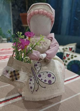 Кукла мотанка, травничка,- 18 см