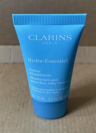 Clarins hydra essentiel крем для лица 15ml