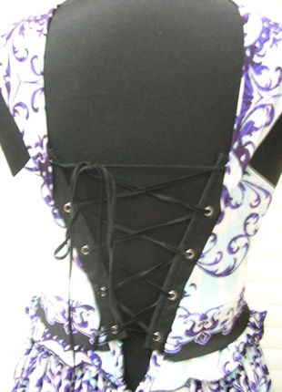 Платье женское летнее карсет с пышной юбкой4 фото