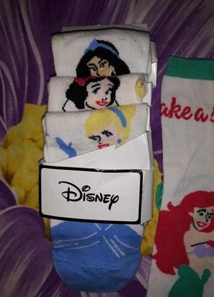 Набор носки с принцессами2 фото