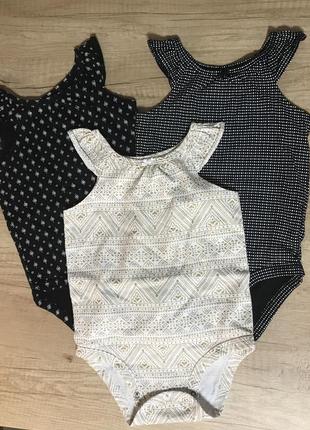 Бодики маечки carter’s для девочки 6-9 месяцев