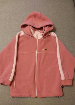 Флисовая курточка для девочки 8-9 лет
