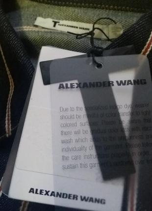 Джинсовая куртка от alexander wang | оригинал3 фото