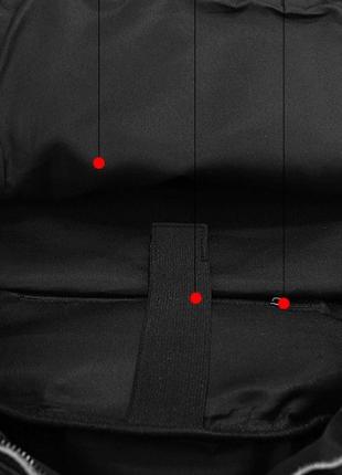 Кожаный мужской городской рюкзак большой и вместительный из натуральной кожи черный