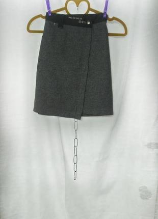Оригинальная полушерстянная(  на подкладке )брендовая юбочка 🌹