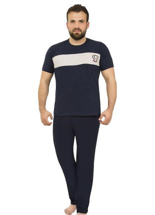 Пижама мужская штаны и футболка r 800 m1 фото