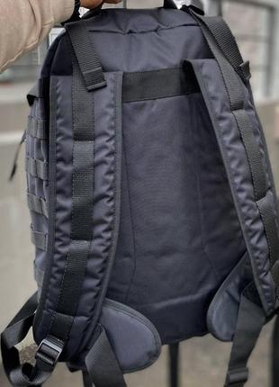 Тактический черный рюкзак со стропами molle на 30 литров voin7 фото