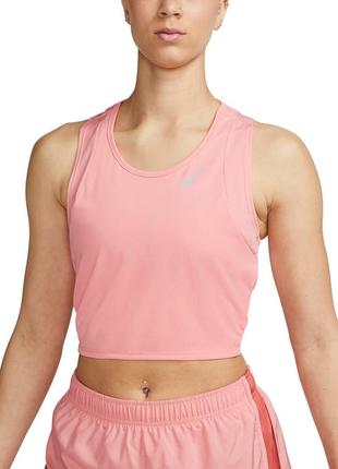 Женский укороченный топ для бега nike dri-fit race dd5921-611