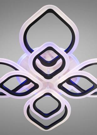 Люстра светодиодная с пультом, 145w diasha 
a8073/4+4led3colordimmer