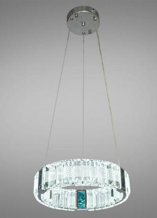 Хрустальная светодиодная  люстра в зал 13w diasha 81028-300