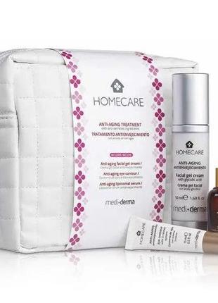 Антивіковий набір medi + derma homecare anti-aging kit