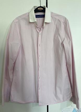 Розовая рубашка next 12 лет 152 см1 фото