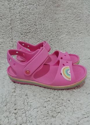 Босоножки crocs j 3, размер 34-35.