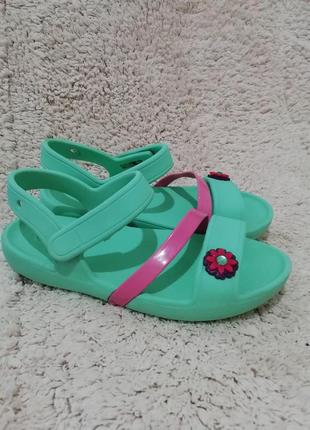 Босоножки crocs j 3, размер 33-34,