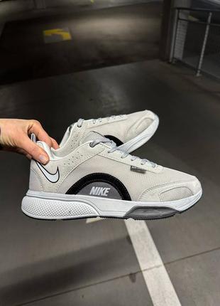 Чоловічі замшеві кросівки nike air zoom classic sb. колір сірий