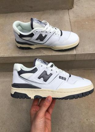 Кроссовки new balance 550 aime leon dore white navy