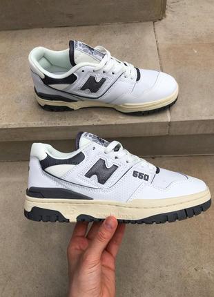 Кроссовки new balance 550 aime leon dore white navy