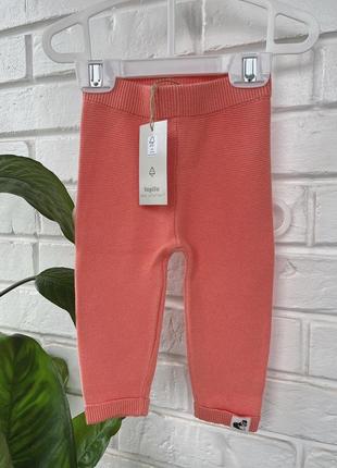 Трикотажні штани для дівчаток lupilu® з чистої органічної бавовни5 фото