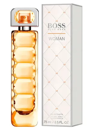 Hugo boss boss woman туалетна вода для жінок, 75 ml