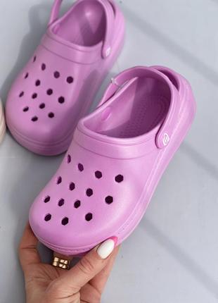 Крокси дитячі на дівчинку 4