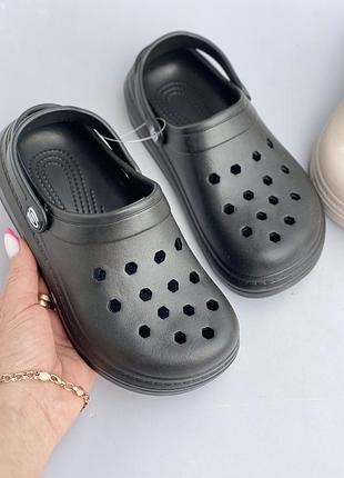 Кроксы детские на девочку 7