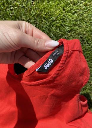 Червоний стильний сарафан dodo 5