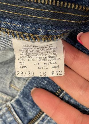 Levi’s джинсові шорти mom з високою посадкою8 фото