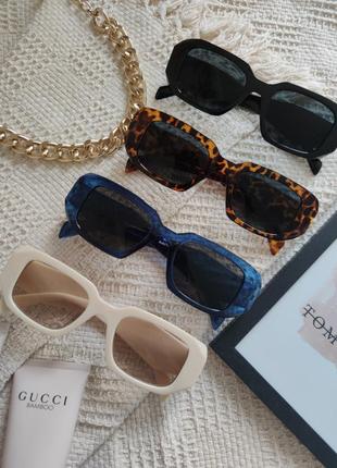 Окуляри 💎 очки uv400 чорні темні сині сонцезахисні стильні модні нові5 фото