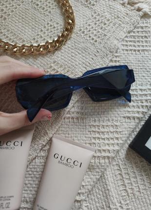 Окуляри 💎 очки uv400 чорні темні сині сонцезахисні стильні модні нові8 фото