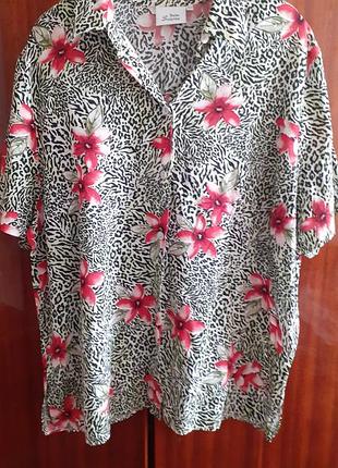 Блуза большого размера