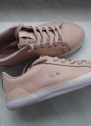 Lacoste, шкіряні кросівки, р.37