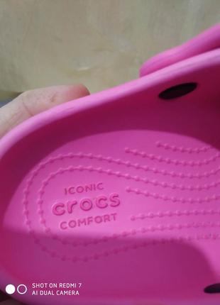 Шльопанці сланці аквашузи crocs iconic comfort c 97 фото