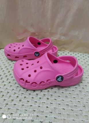 Шлепанцы сланцы аквашузы crocs iconic comfort c 9