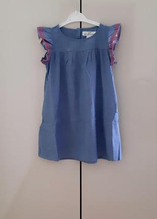 Легкое коттоновое платье h&amp;m 116 размера.