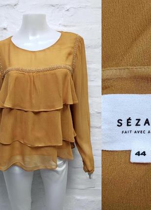 Sezane оригинальная блузка