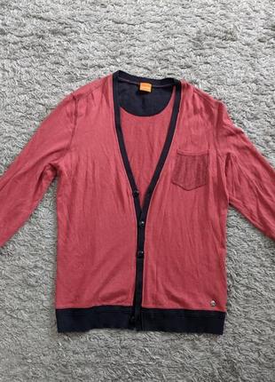 Кардиган hugo boss orange, size m2 фото