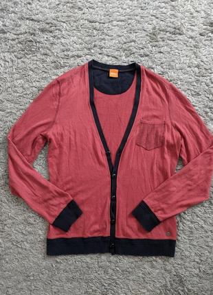 Кардиган hugo boss orange, size m