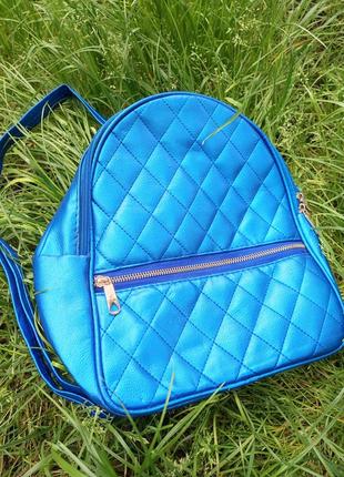 Рюкзак синій перламутр