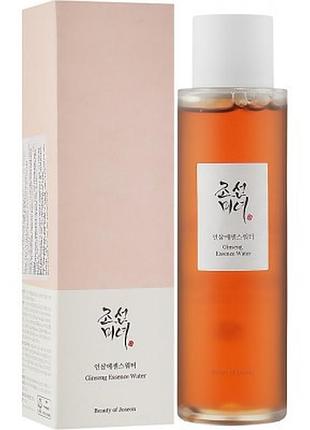 Тонер-есенція для обличчя з женьшенем beauty of joseon ginseng essence water 150 мл