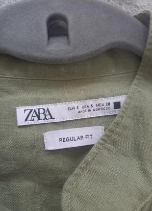 Рубашка с длиным рукавом мужская zara8 фото