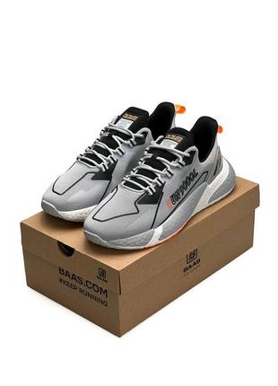 🔥мужские кроссовки baas run 9000l l.grey orange